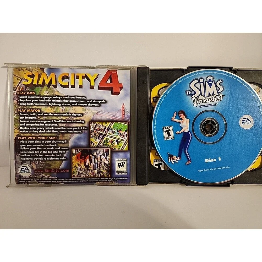 Sims: Unleashed Expansion Pack (PC, 2002) Complete.